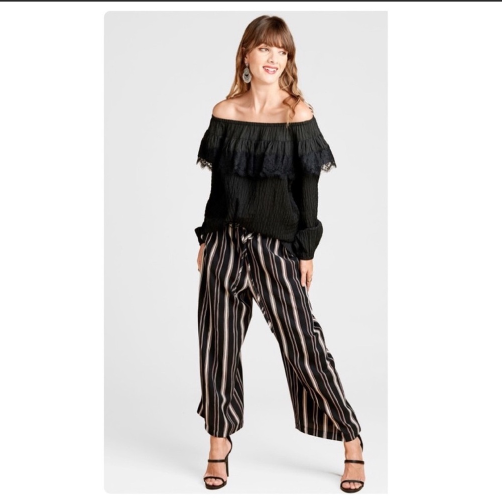 ๐ฆ4/$25 Casual Straight Leg Striped Pants - Picture 2 of 7